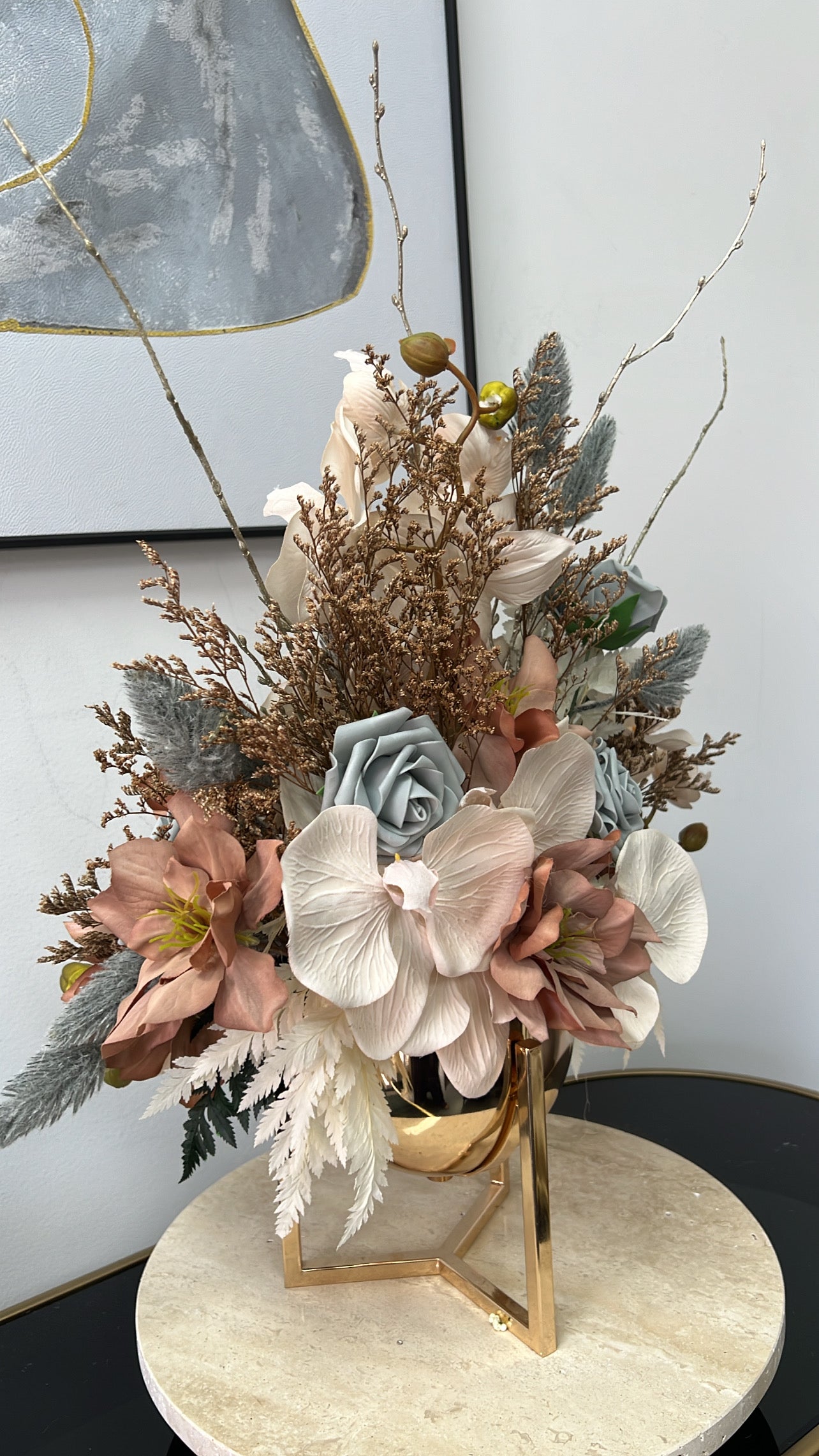 Yaz bloom floral arrangement - Luscious Homewares