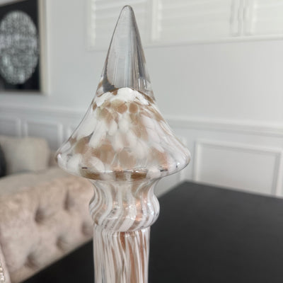 Tamara blown glass jar - Luscious Homewares