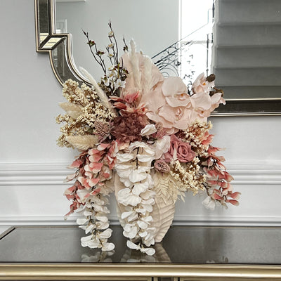 Falling bloom Floral Arrangement - Luscious Homewares