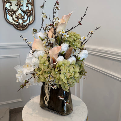 Gisele bloom flower Arrangement - Luscious Homewares