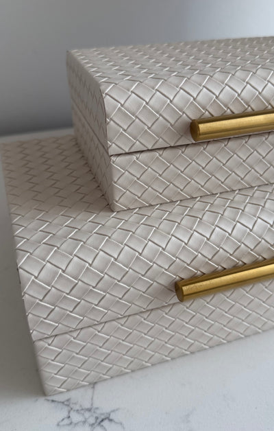 Sophia Beige decorative box