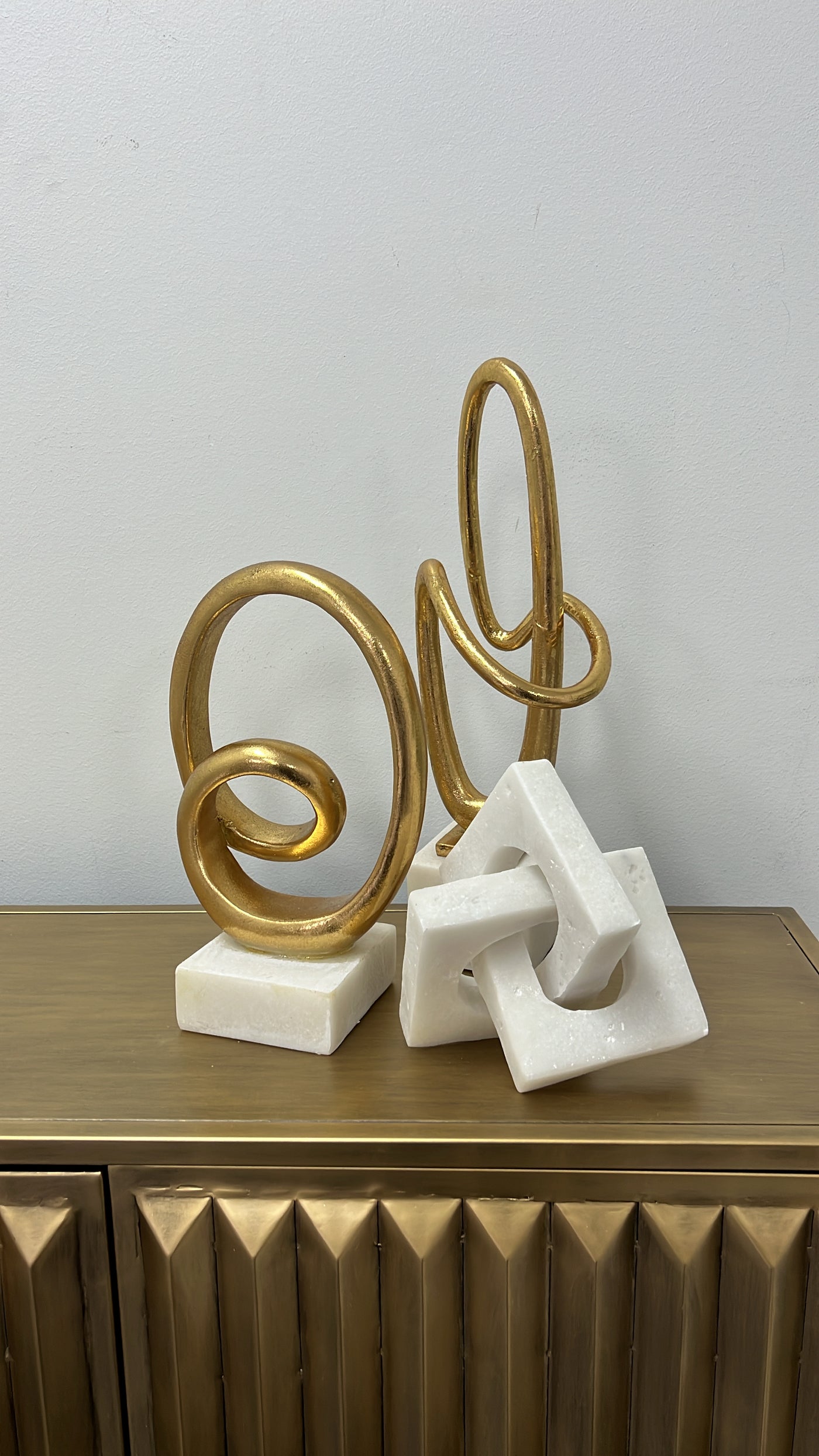 Links granite resin sculpture - Luscious Homewares