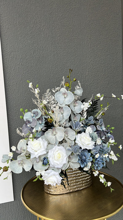 Sapphire blooms floral arrangement