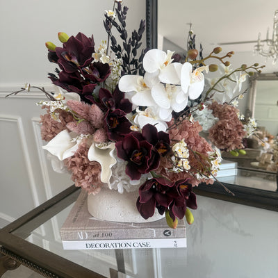 Dusk Floral Arrangement - Luscious Homewares