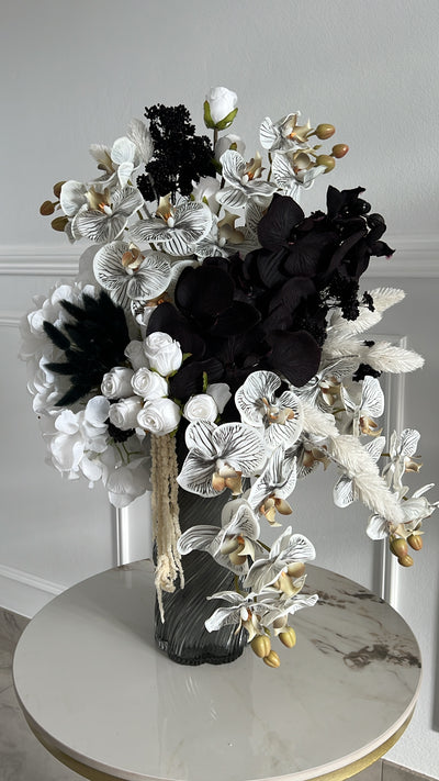 Rhinestone bloom Floral Arrangement - Luscious Homewares