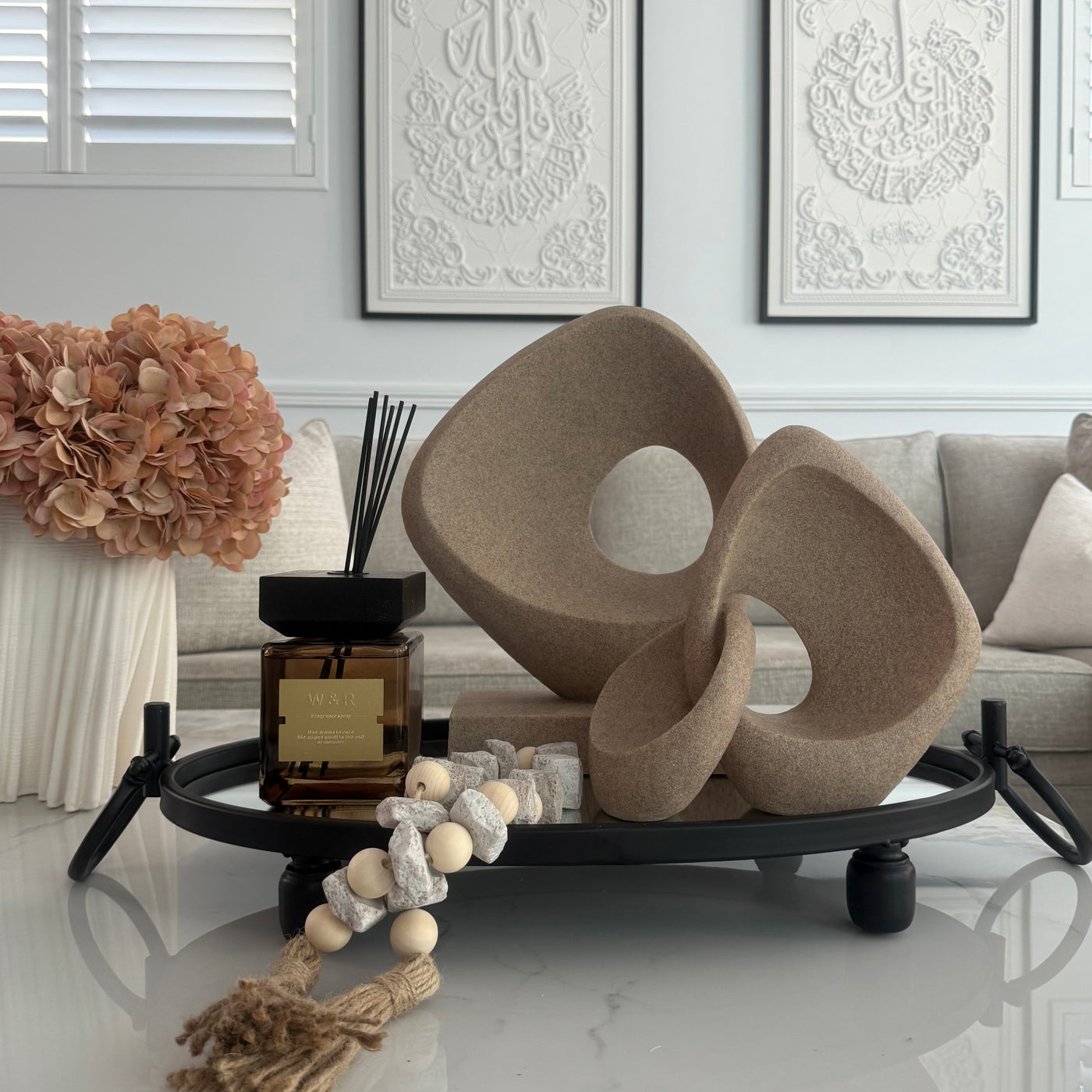 Sandstone sculpture - Luscious Homewares