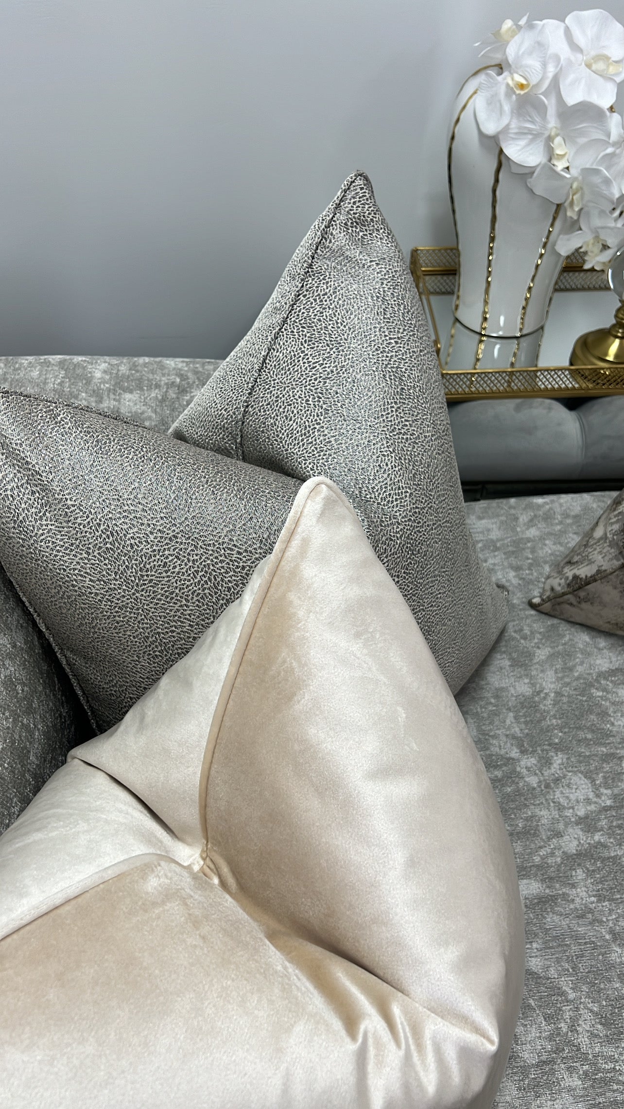 Luxury nude cushion - Luscious Homewares