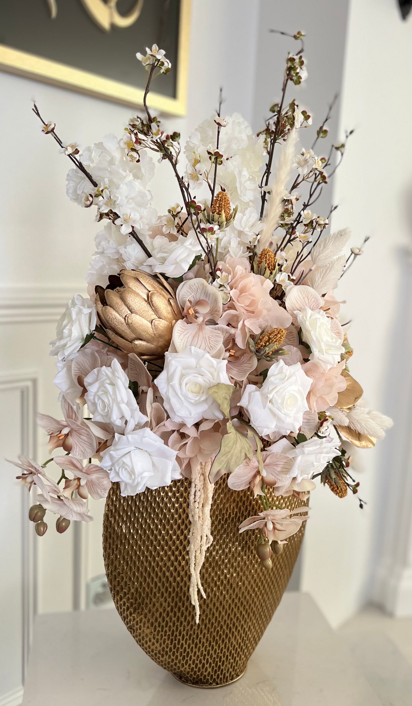 Lilliyana bloom Floral Arrangement - Luscious Homewares