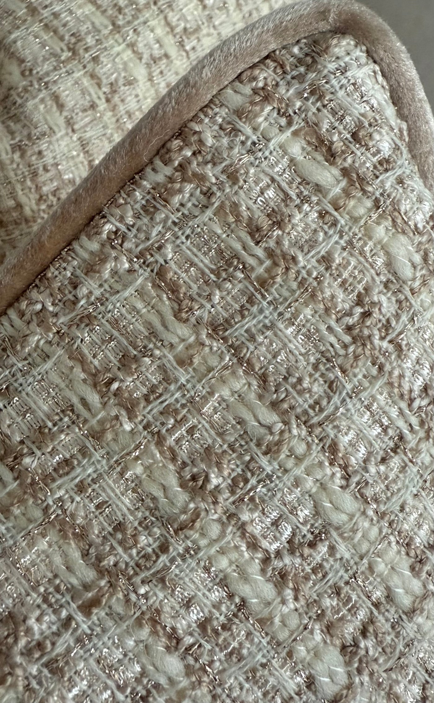 Amara Tweed cushion - Luscious Homewares