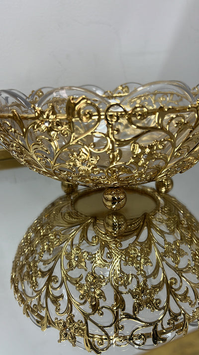 Ottoman gold bowl