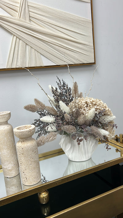 Violin everlasting floral arrangement - Luscious Homewares