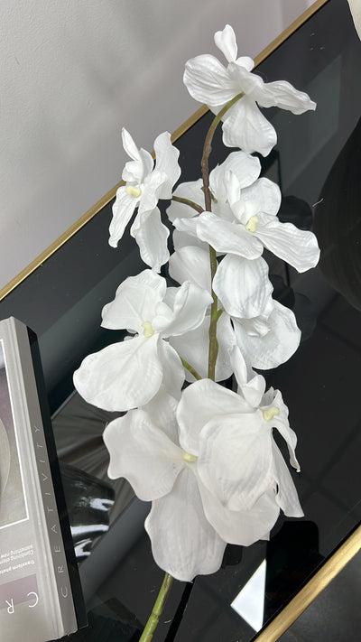 Angelican real touch white orchid 95 cm stem