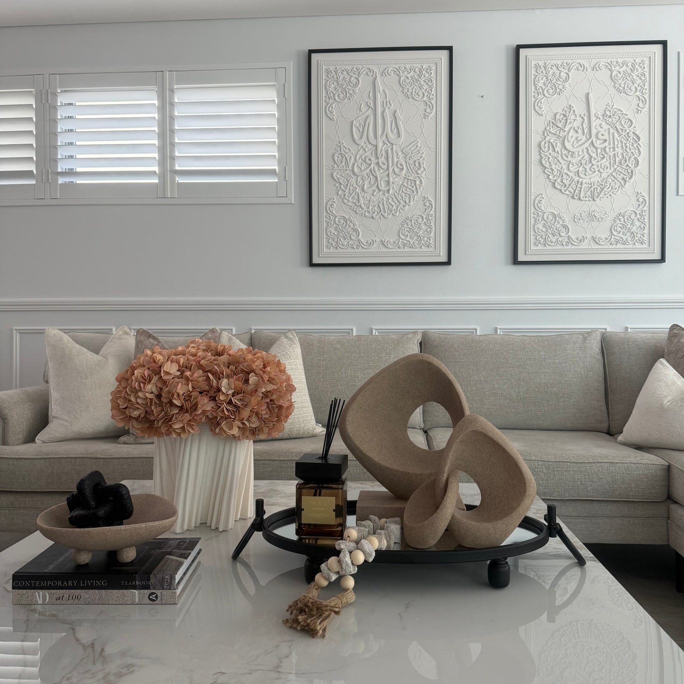 Sandstone sculpture - Luscious Homewares