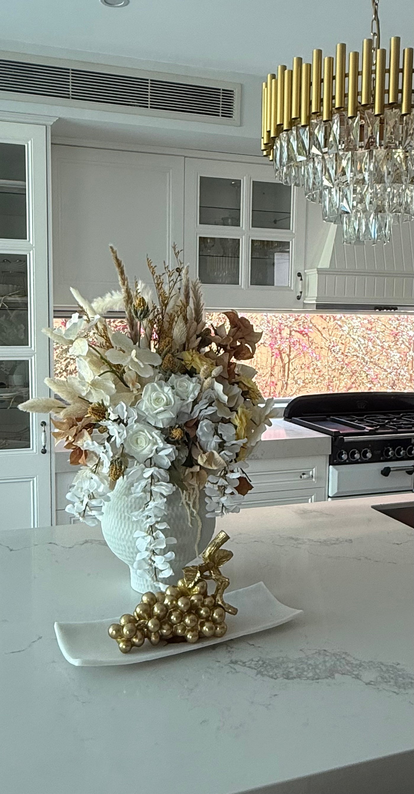 Ripe Resin gold grapes - Luscious Homewares