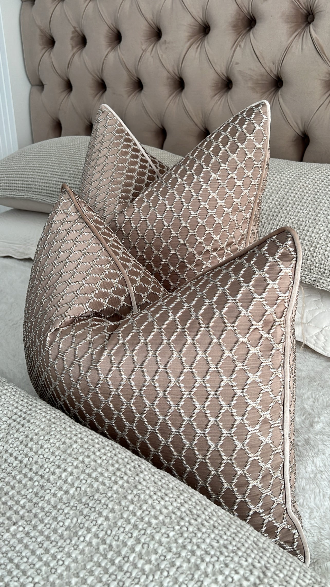 Milana dusk cushion - Luscious Homewares