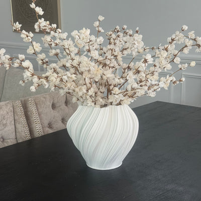 Cream Cherry blossom 110 cm stem - Luscious Homewares