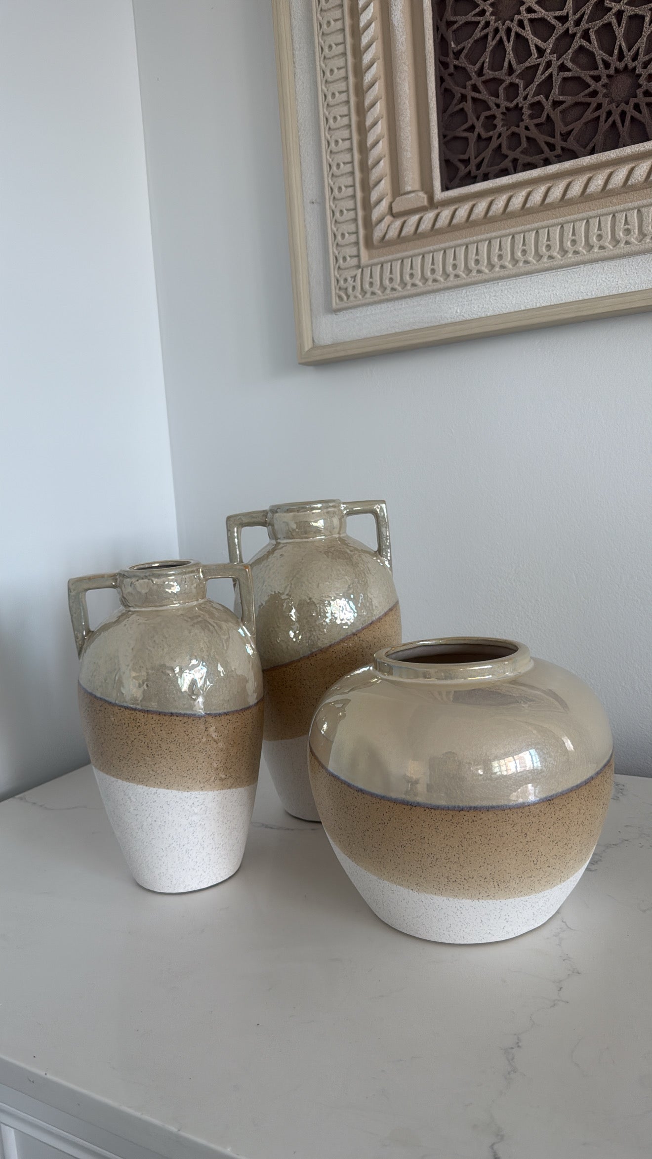 Sahara handcrafted vase - Luscious Homewares
