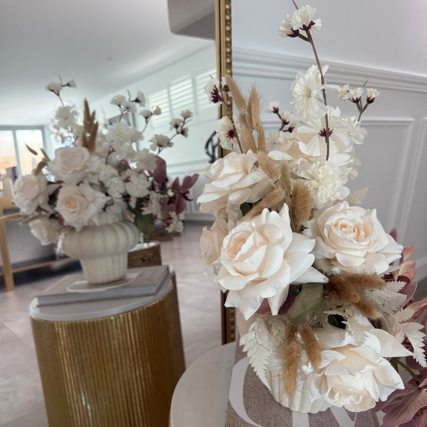 Gentle bloom flower Arrangement - Luscious Homewares