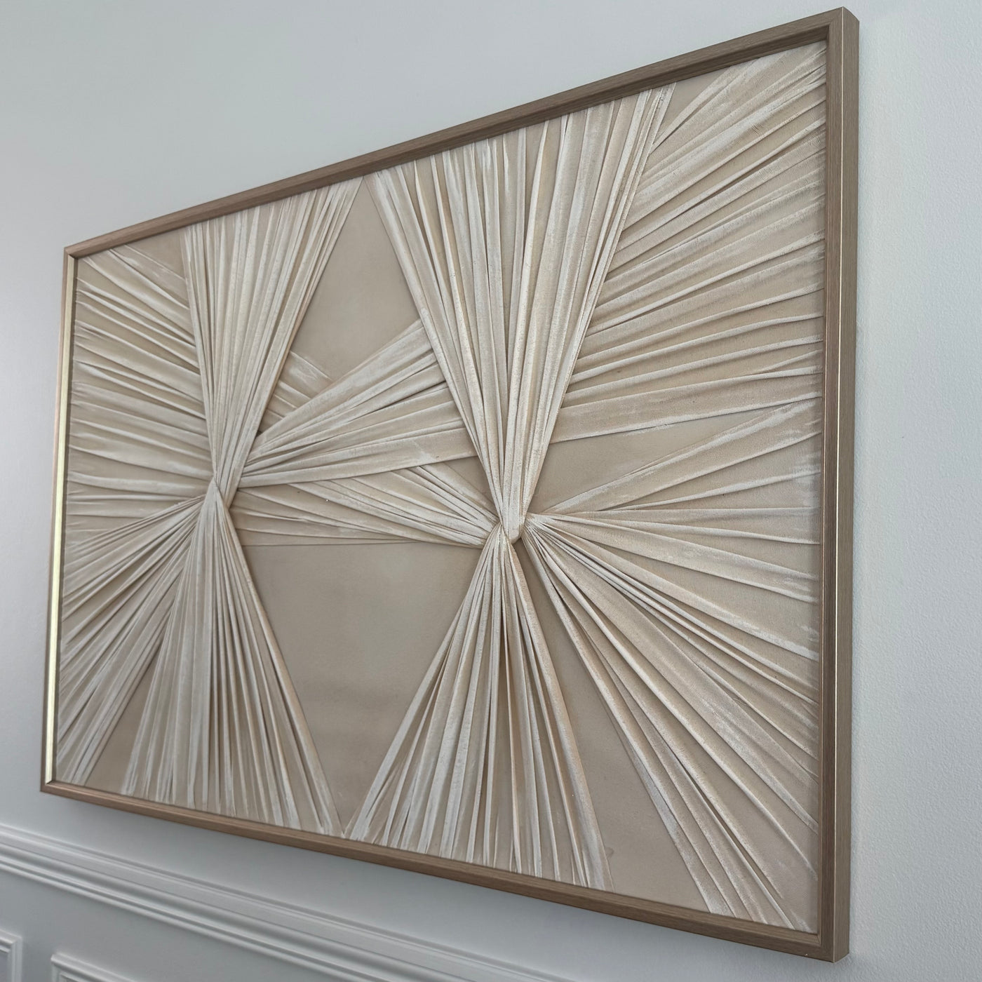 Drapery canvase frame - Luscious Homewares