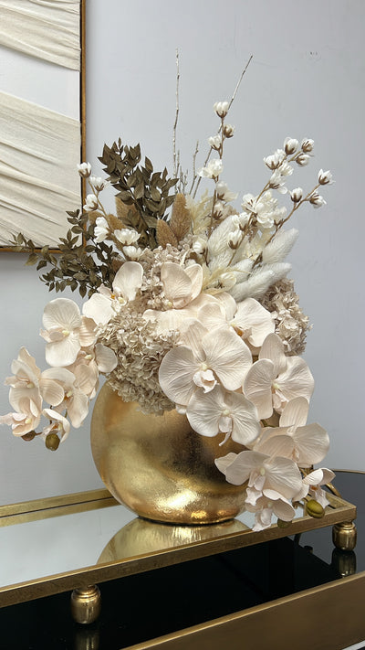 Honeycomb everlasting floral arrangement - Luscious Homewares
