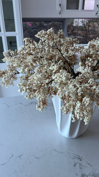 Artificial Dried bubble stem, available in 2 colours - Luscious Homewares