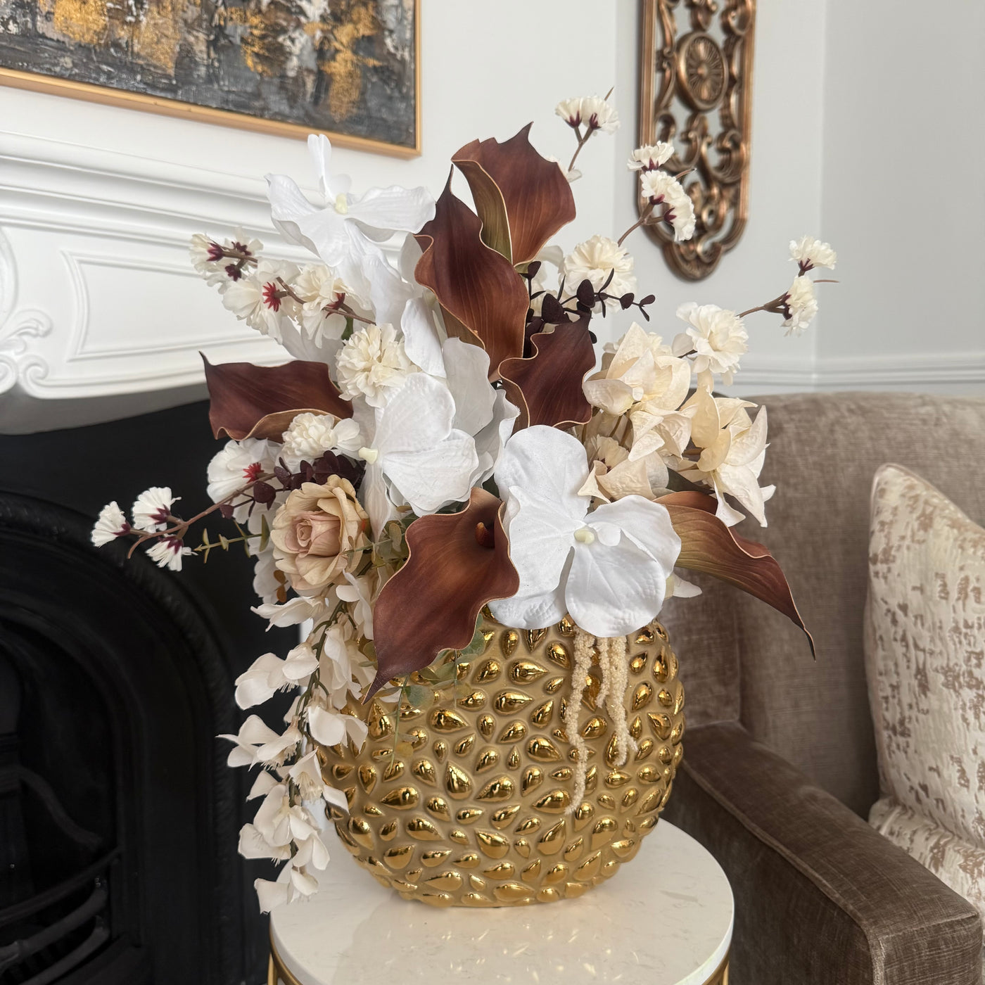 Tulip bloom flower Arrangement - Luscious Homewares