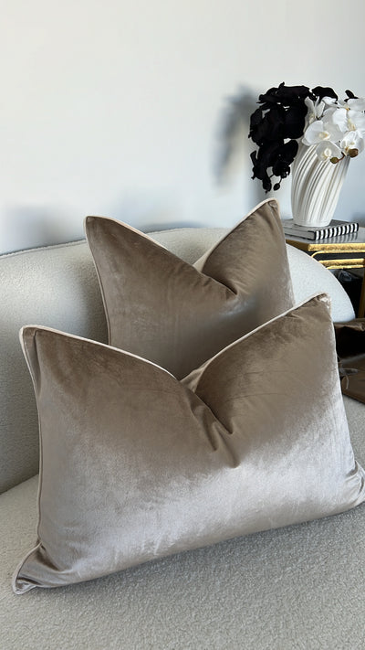 Luxury champagne cushion