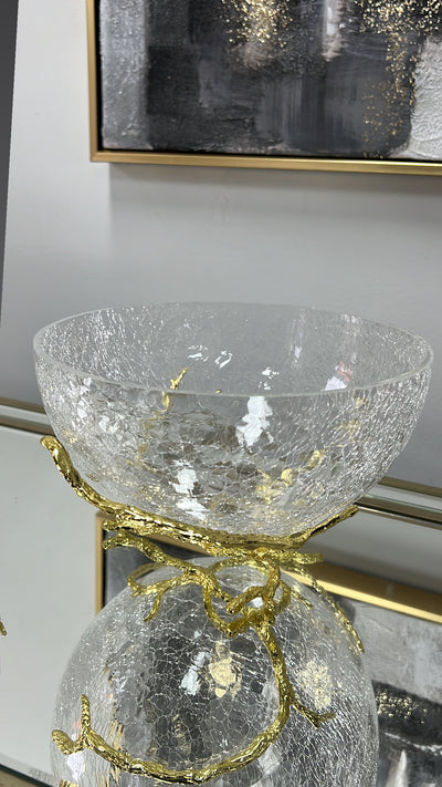 Zen Gold serving bowl