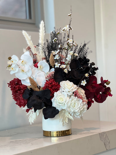 Rubi Jewel Floral Arrangement - Luscious Homewares