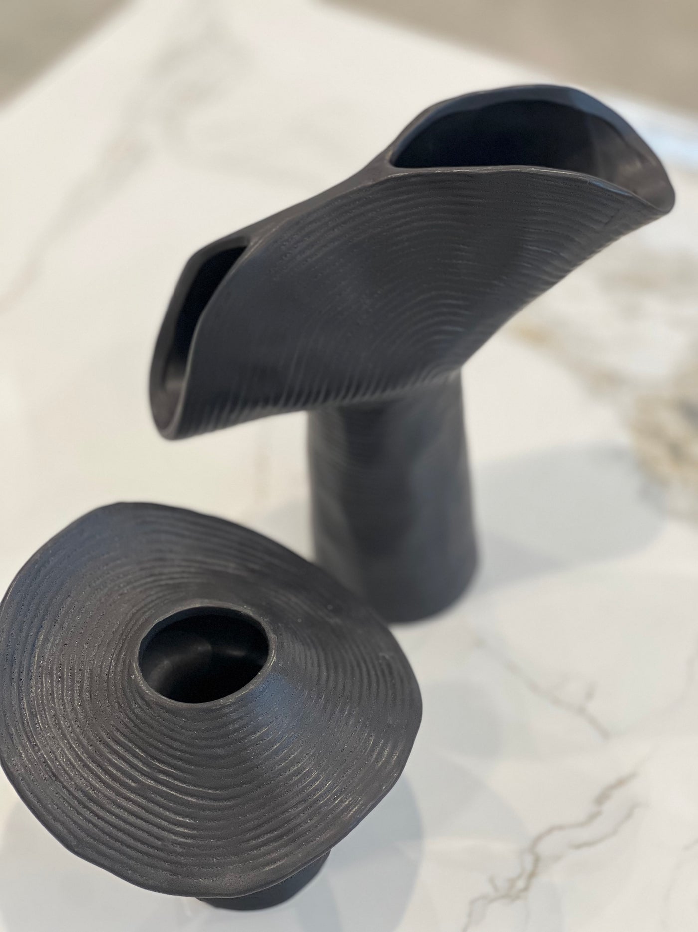 Clover black vase - Luscious Homewares