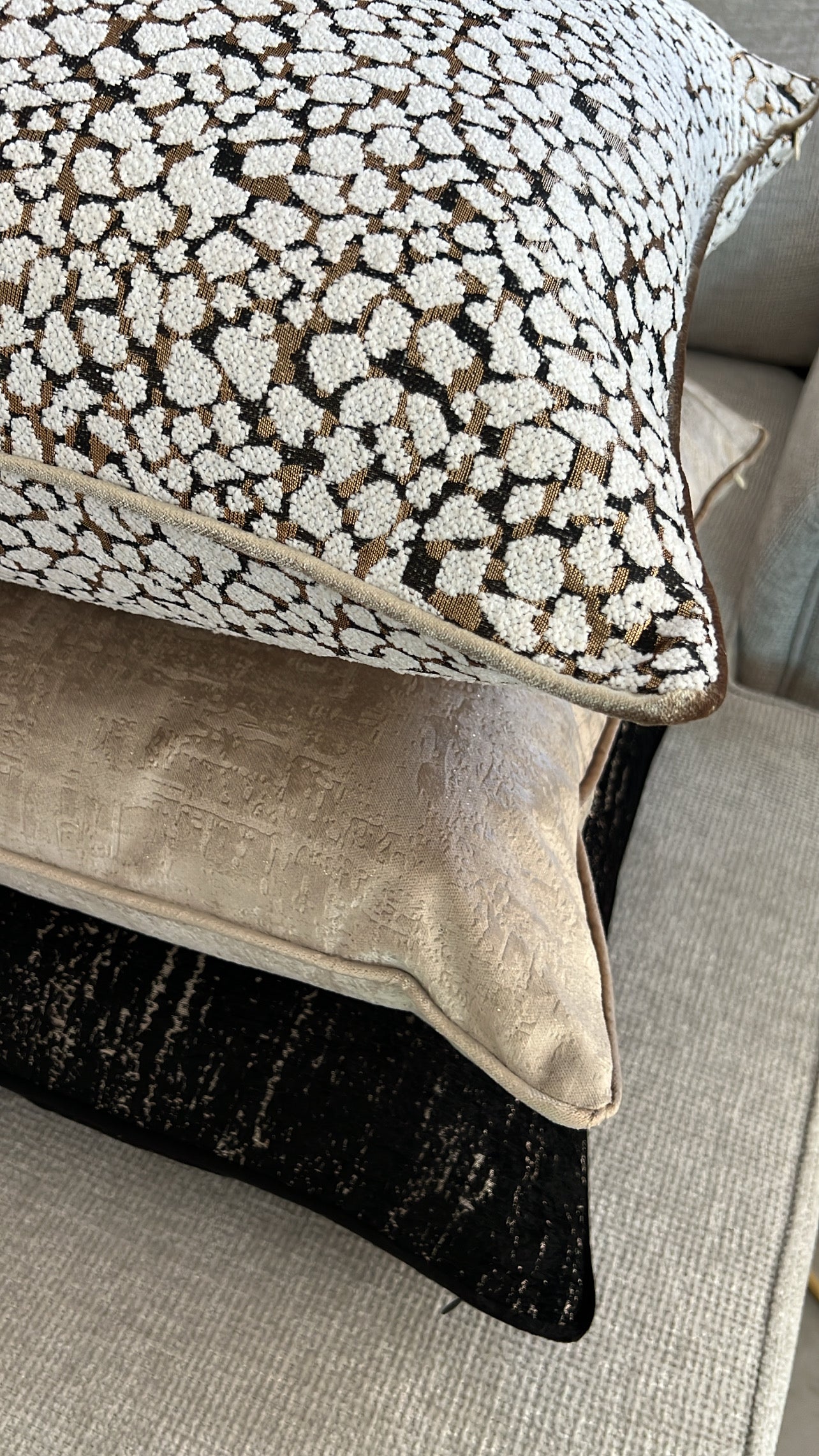 Balmain cushion - Luscious Homewares