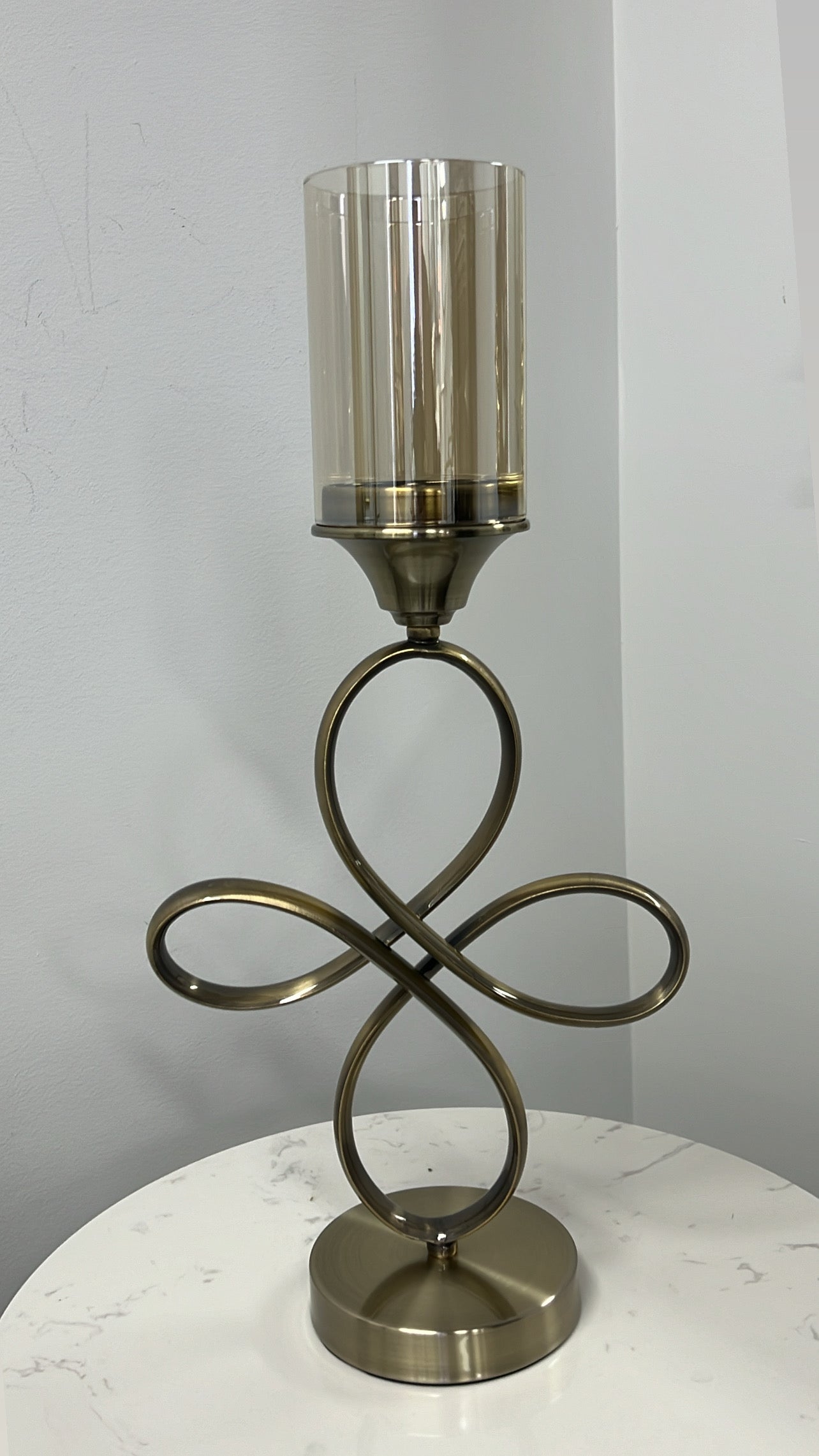 Charlene bronze Candle holder