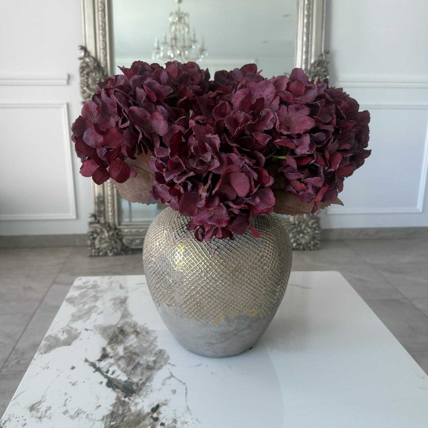 Hydrangea soft touch artificial stem