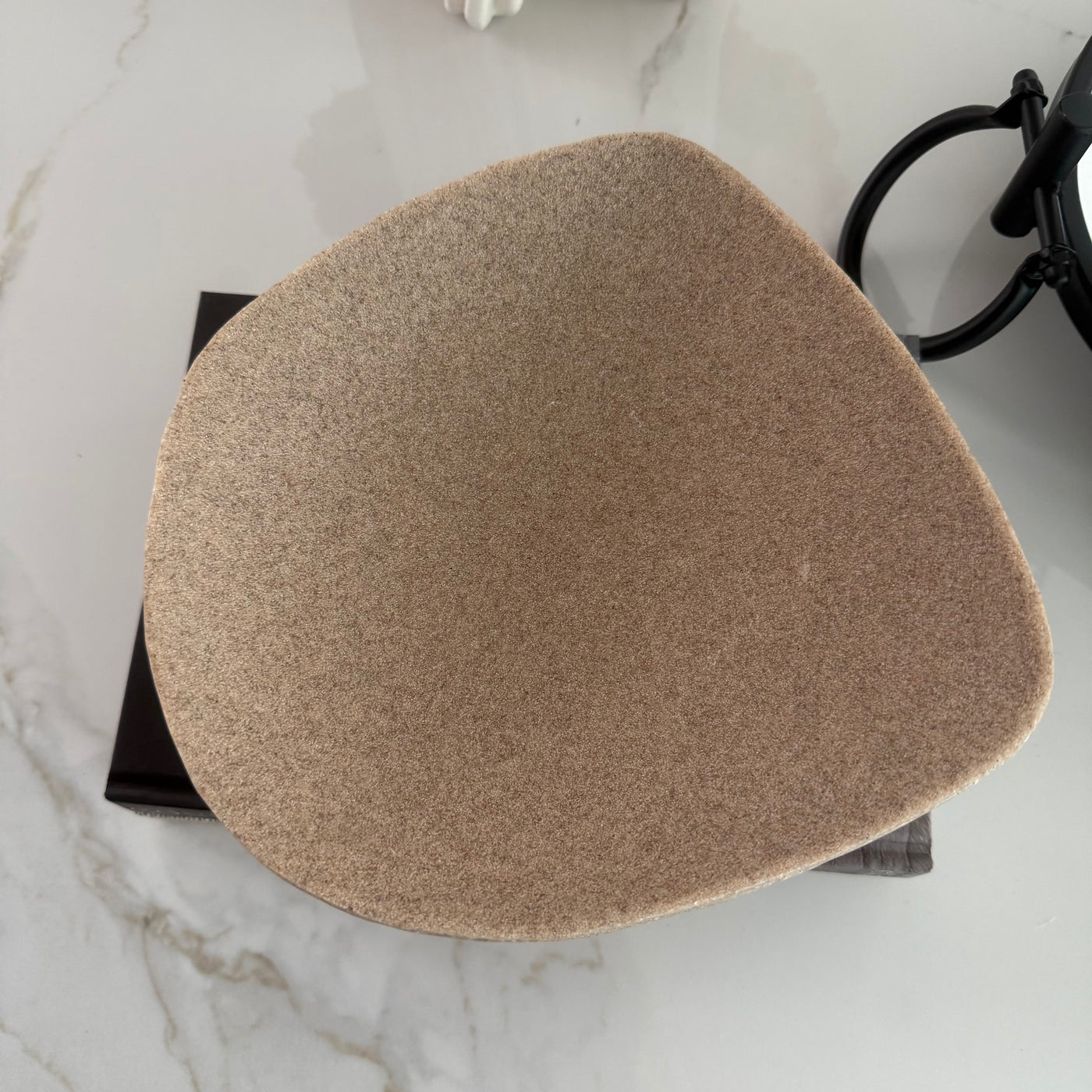 Sandstone footed bowl - Luscious Homewares