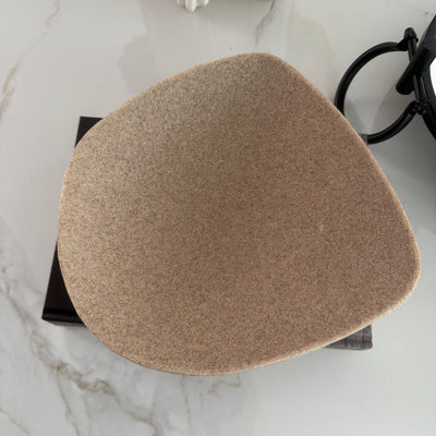 Sandstone footed bowl - Luscious Homewares