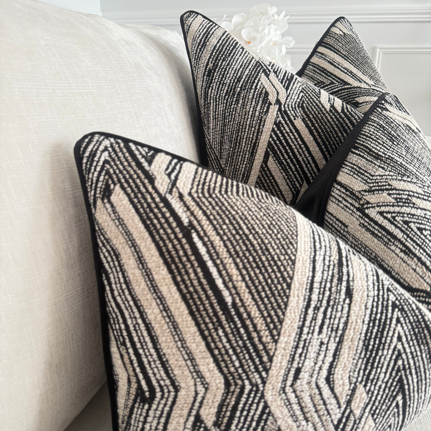 Safari boucle cushion - Luscious Homewares