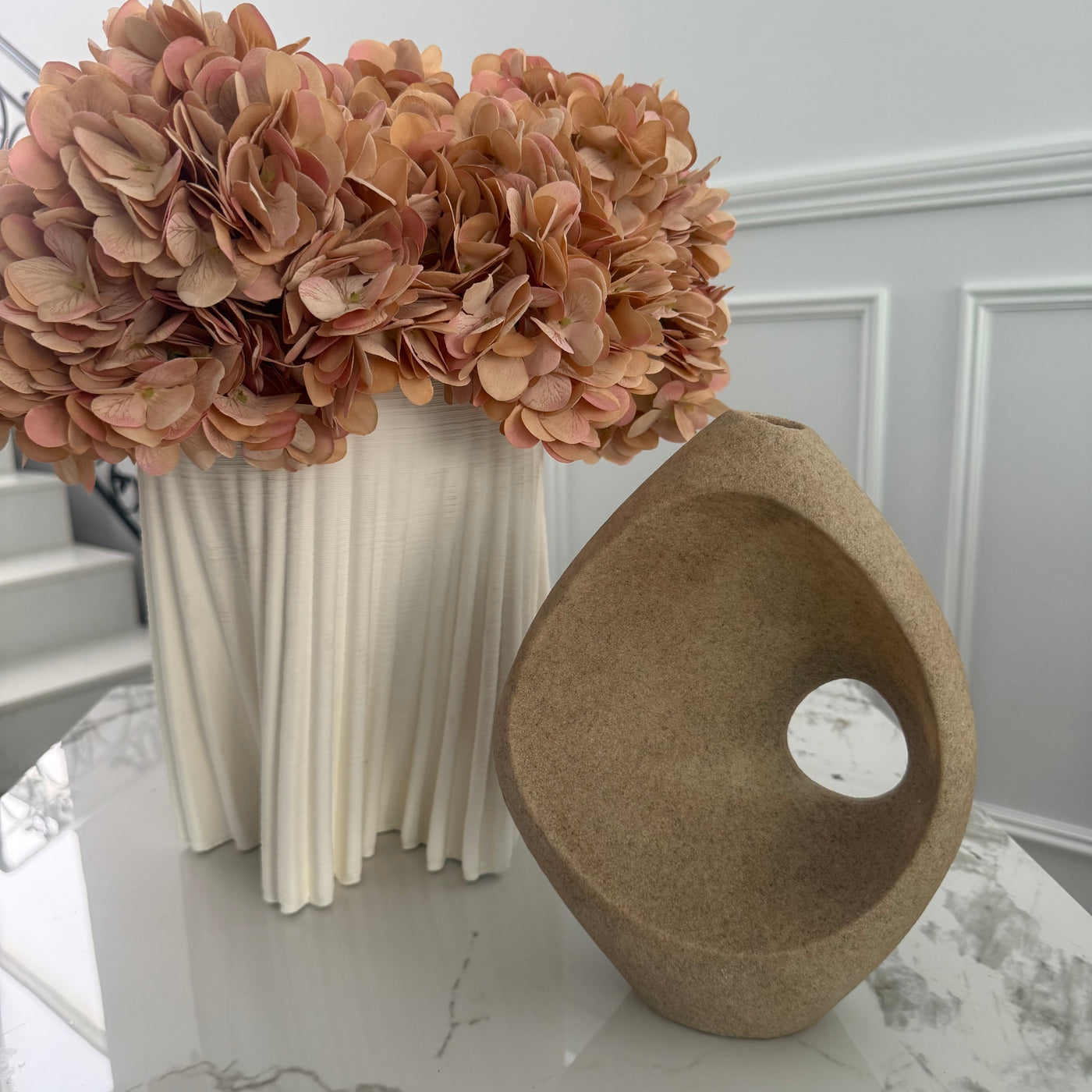 Sandstone sculpture/ vase - Luscious Homewares