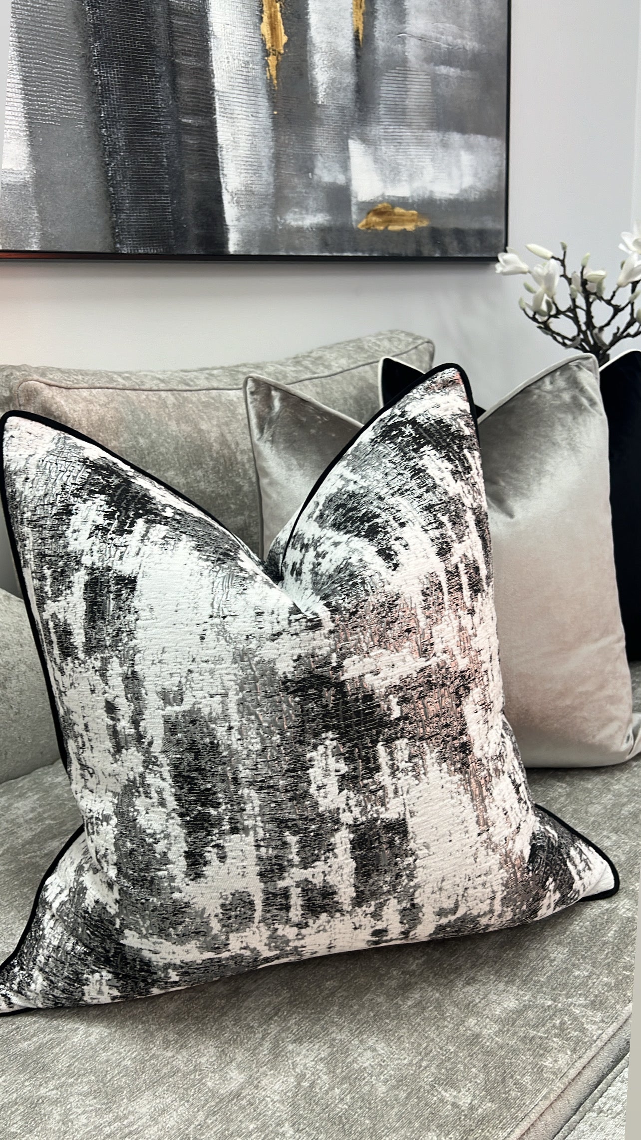 Ramin cushion 55x55 - Luscious Homewares