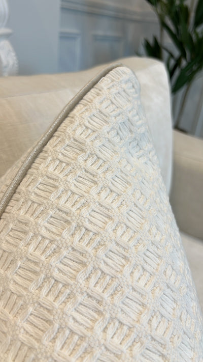 Ourania woven cushion - Luscious Homewares
