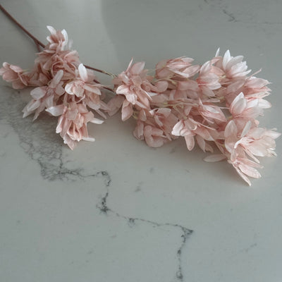 Pale pink Petal Cherry blossom branch 120 cm stem