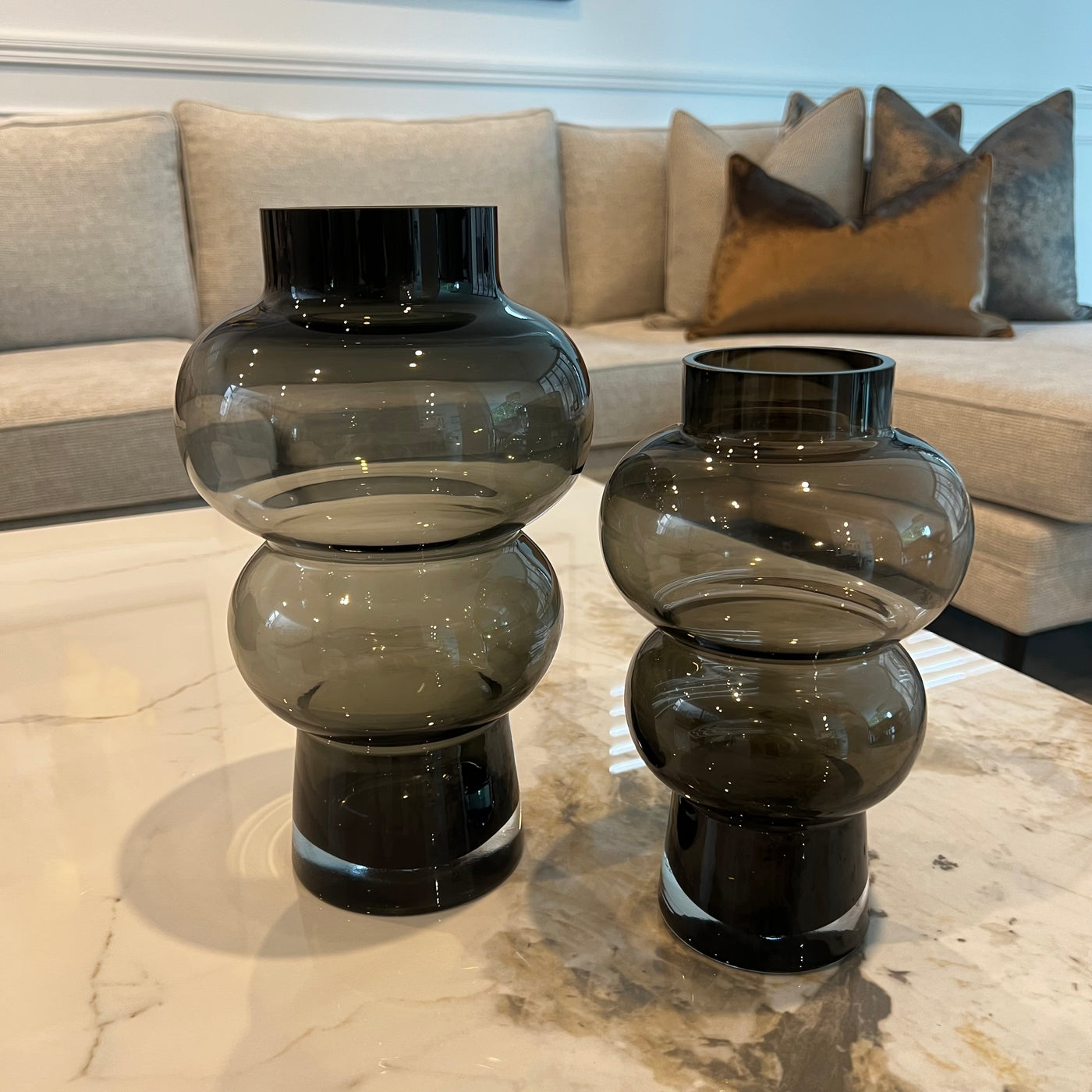 Kirra Glass vase - Luscious Homewares