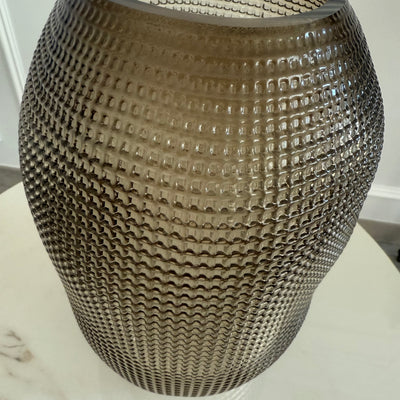 Leeya textured Glass vase - Luscious Homewares