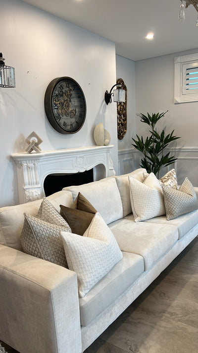 Ourania woven cushion - Luscious Homewares