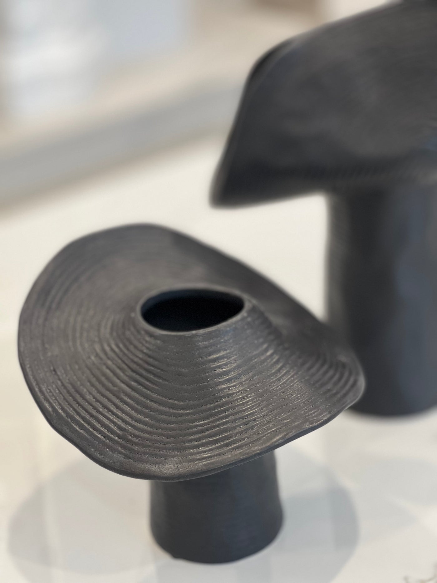 Clover black vase - Luscious Homewares
