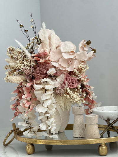 Falling bloom Floral Arrangement - Luscious Homewares