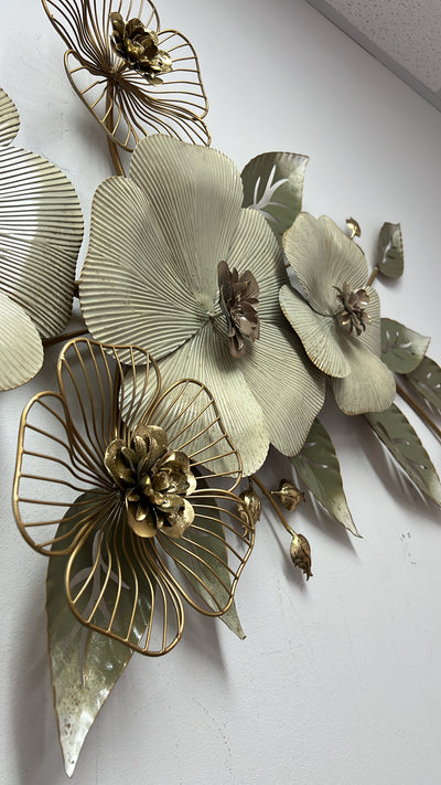 Ansar metal wall art - Luscious Homewares