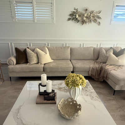 Ansar metal wall art - Luscious Homewares