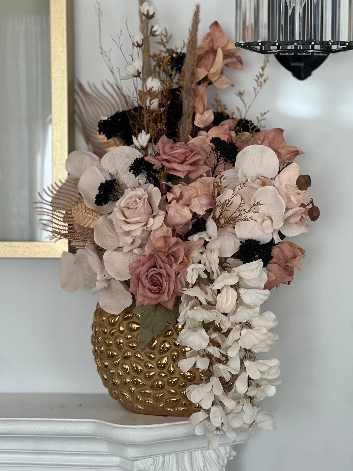 Joanne bloom Floral Arrangement - Luscious Homewares