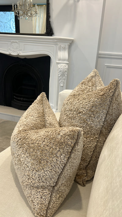Lama latte Cushion - Luscious Homewares
