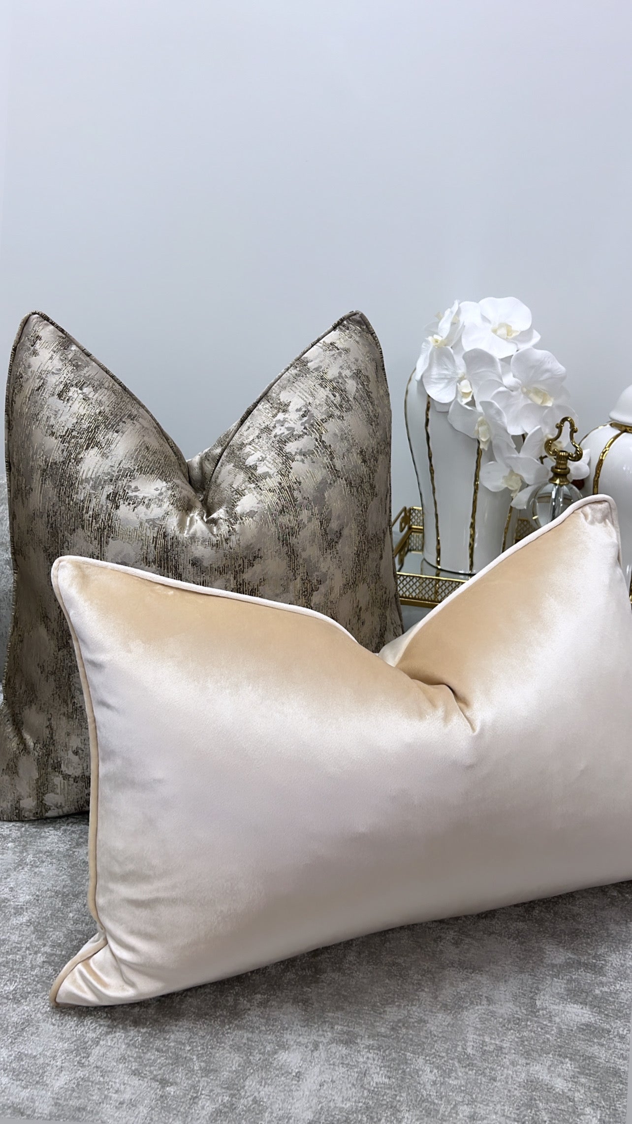 Luxury nude cushion - Luscious Homewares